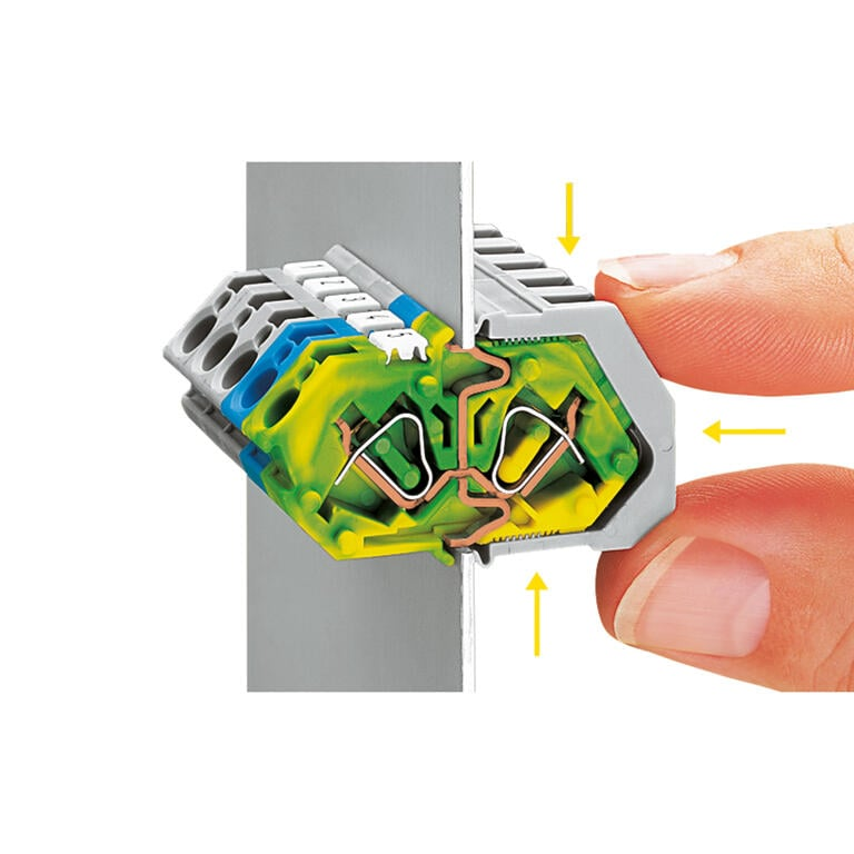 穿墙式接线端子